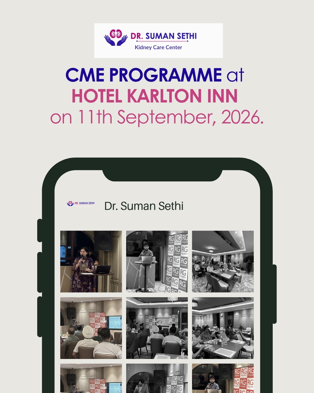 CME Programme at Hotel Karlton Inn
