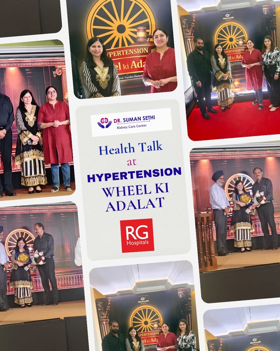 Health Talk at Hypertension Wheel Ki Adalat